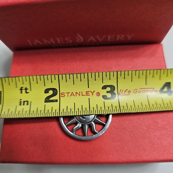 James Avery Retired Double Sun Drop Pendant - Picture 4 of 8